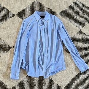 Oxford Knit Polo Dress Shirt